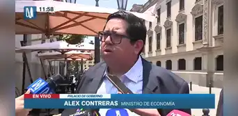Ministro de Economía sobre adelanto de elecciones: "No está en agenda actualmente" Ministro de Economía sobre adelanto de elecciones: "No está en agenda actualmente"