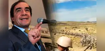 Yonhy Lescano sobre el envío de tropas del Ejército a Puno: "Esto es pura dictadura" Yonhy Lescano sobre el envío de tropas del Ejército a Puno: "Esto es pura dictadura"