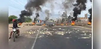 Bloqueo de carreteras a nivel nacional hasta el 28 de enero