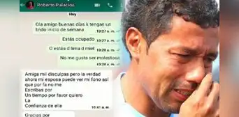Los mensajes de ‘Chorri’ Palacios que confirman infidelidad: "Mi esposa puede ver mi fono, no me escribas"