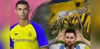 Los provocativos cánticos contra Cristiano Ronaldo en la Supercopa: "Messi, Messi, Messi"