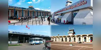 ¿Qué aeropuertos han reanudado sus operaciones en las regiones del Perú?