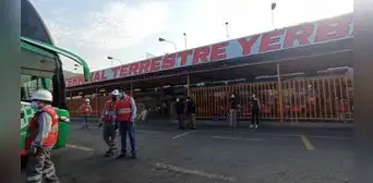 Terminal de Yerbateros luce vacío tras cancelación de viajes al interior del país Terminal de Yerbateros luce vacío tras cancelación de viajes al interior del país