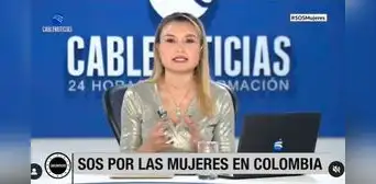Periodista colombiana revela en vivo que fue víctima de violencia de género: “Casi me mata mi expareja”