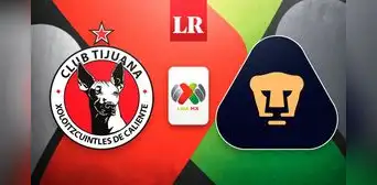 Tijuana vs. Pumas EN VIVO por la Liga MX: ¿a qué hora y dónde ver HOY?