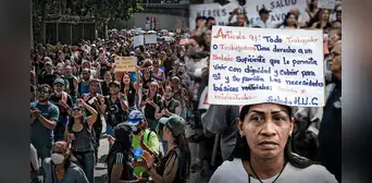 Protestas en Venezuela: ¿cómo es ganar en bolívares, pero vivir en dólares durante el régimen de Maduro? Protestas en Venezuela: ¿cómo es ganar en bolívares, pero vivir en dólares durante el régimen de Maduro?