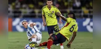Argentina quedó eliminada del Sudamericano sub-20 tras perder 1-0 contra Colombia