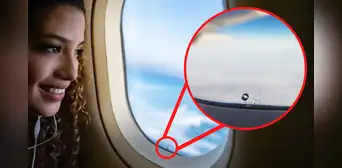 ¿Para qué sirve el pequeño agujero que tienen las ventanas de los aviones?
