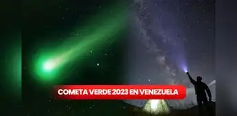 Cometa verde en Venezuela: ¿cuándo, dónde y a qué hora se podrá ver? Cometa verde en Venezuela: ¿cuándo, dónde y a qué hora se podrá ver?