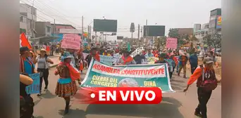 Marcha en Lima EN VIVO: miles de ciudadanos de SJL se dirigen hacia el Centro de Lima