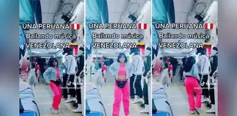 Peruana se roba el show al bailar música venezolana en Gamarra y deja en shock a usuarios Peruana se roba el show al bailar música venezolana en Gamarra y deja en shock a usuarios