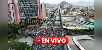 Marcha en Lima hoy EN VIVO: servicios del Metropolitano funcionan con normalidad, menos estación Colmena