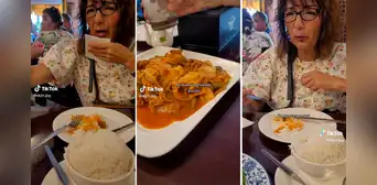 Madre come kimchi coreano por primera vez y su reacción se vuelve viral: "Todo sea por BTS"