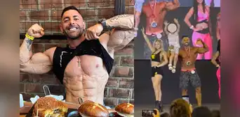 Sebastian Lizarzaburu gana el Mister Lima 2023 y su hija corre a felicitarlo: "Por ti lo hice"