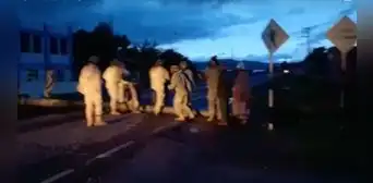 Convoy militar causa zozobra en ciudadanos de la zona sur de Puno Convoy militar causa zozobra en ciudadanos de la zona sur de Puno