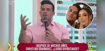 Christian Domínguez esperaría hasta que en su DNI figure como 'divorciado' para casarse con Pamela Christian Domínguez esperaría hasta que en su DNI figure como 'divorciado' para casarse con Pamela