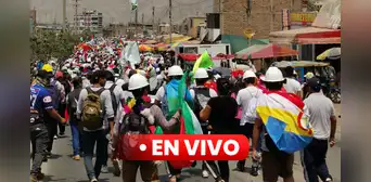 Marcha en Lima EN VIVO: manifestantes se desplazan de Huaycán al Centro Histórico