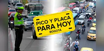 Pico y placa en Bogotá: horarios del lunes 30 al viernes 3 de febrero Pico y placa en Bogotá: horarios del lunes 30 al viernes 3 de febrero