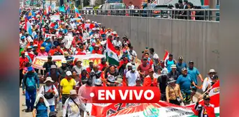Marcha en Lima EN VIVO: Manifestantes de Huaycán avanzan hacia el Centro de Lima