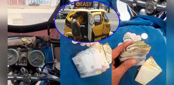 Mototaxista peruano quiso presumir sus ganancias del día pero termina troleado Mototaxista peruano quiso presumir sus ganancias del día pero termina troleado