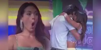 Así reaccionó Jazmín Pinedo al ver a Gino Assereto besarse con nueva integrante de “Esto es guerra”