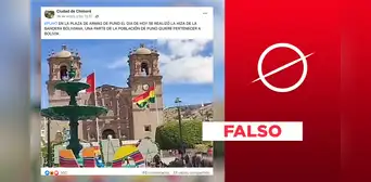 Puno no izó la bandera de Bolivia porque “una parte de la población ya no quiere pertenecer a Perú"