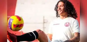 William Riveros, flamante fichaje de Universitario de Deportes, confunde el nombre de la 'U'