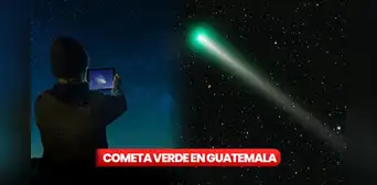 Cometa verde en Guatemala: ¿cómo ver este evento astronómico? Horarios y fechas Cometa verde en Guatemala: ¿cómo ver este evento astronómico? Horarios y fechas