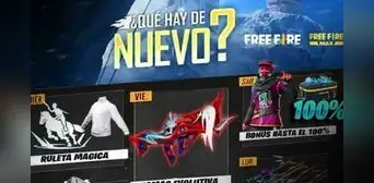 Free Fire: agenda semanal del 1 al 7 de febrero de 2023 con la Ruleta Mágica Free Fire: agenda semanal del 1 al 7 de febrero de 2023 con la Ruleta Mágica