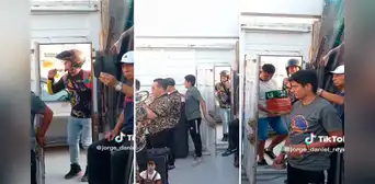 Motorizado salsero: lo envían a dejar un delivery a una fiesta y se queda bailando con la orquesta Motorizado salsero: lo envían a dejar un delivery a una fiesta y se queda bailando con la orquesta