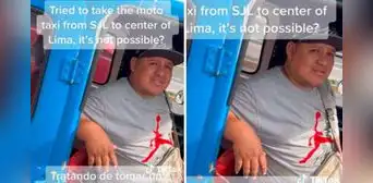 Extranjero hace inusual pedido a mototaxista y este queda en shock: “Tienes que tomar carro” Extranjero hace inusual pedido a mototaxista y este queda en shock: “Tienes que tomar carro”