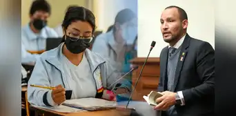 Congresista Muñante propone que escolares aprendan sobre la Constitución de 1993