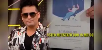Deyvis Orosco es denunciado por estafa: le pagaron 15.000 soles y no se presentó en show Deyvis Orosco es denunciado por estafa: le pagaron 15.000 soles y no se presentó en show
