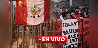 Marcha en Lima EN VIVO: manifestantes se encuentran en la avenida Abancay Marcha en Lima EN VIVO: manifestantes se encuentran en la avenida Abancay