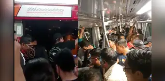 Metro de Lima: pasajeros reportan quedarse varados entre dos estaciones de SJL