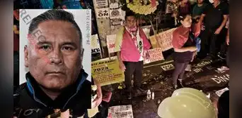 Marchas en Lima: nuevo video confirmaría que policía disparó a Víctor Santisteban Marchas en Lima: nuevo video confirmaría que policía disparó a Víctor Santisteban