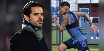 Paolo Guerrero llegó a Racing con 4 kilos de más y por eso DT Fernando Gago no lo hará debutar Paolo Guerrero llegó a Racing con 4 kilos de más y por eso DT Fernando Gago no lo hará debutar
