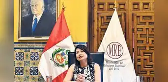 Canciller Ana Cecilia Gervasi se reunió con congresistas y empresarios en Estados Unidos