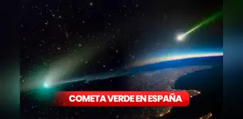 Cometa verde en España: cuándo, dónde y a qué hora ver el evento astronómico Cometa verde en España: cuándo, dónde y a qué hora ver el evento astronómico