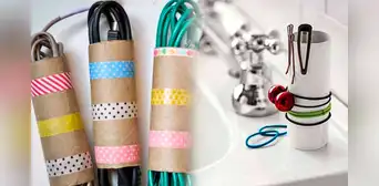 ¿Usas mucho papel higiénico? Así puedes decorar tu casa usando los rollos de cartón ¿Usas mucho papel higiénico? Así puedes decorar tu casa usando los rollos de cartón