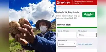 Bono Wanuchay 2023, LINK: consulta con tu DNI si eres beneficiario del subsidio agrario Bono Wanuchay 2023, LINK: consulta con tu DNI si eres beneficiario del subsidio agrario