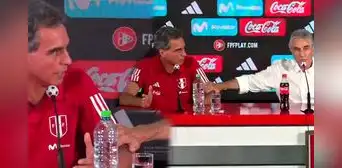 'Chemo' indicó que "ojalá se realice el Mundial sub-17" y Oblitas lo interrumpió bruscamente