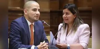 Congreso: fujimoristas Tania Ramírez y Arturo Alegría protagonizan discusión en el Pleno
