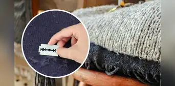 ¿Cómo eliminar las bolitas de pelusa de mi ropa? Estos 3 trucos te ayudarán a lograrlo