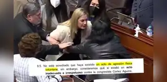 Congreso: plantean la sanción más leve para María Alva en caso de agresión a Isabel Cortez