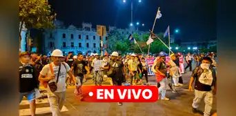 Marcha en Lima EN VIVO: manifestantes continúan exigiendo adelanto de eleccciones Marcha en Lima EN VIVO: manifestantes continúan exigiendo adelanto de eleccciones