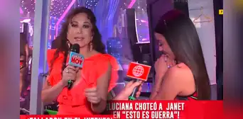 Luciana Fuster ignora a Janet Barboza durante su visita a "Esto es guerra": "Le volteó la cara"