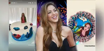 Shakira recibió su cumpleaños entre fuegos artificiales y mariachis Shakira recibió su cumpleaños entre fuegos artificiales y mariachis