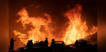 Más de 170 incendios en medio de ola de calor en Chile dejan 9 heridos y más de 100 casas dañadas