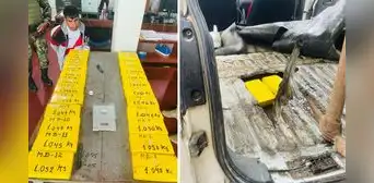 Narcos llevan droga desde Cusco a Ayacucho  en compartimentos secretos de automóviles